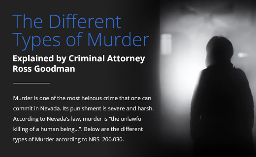 The Different Types Of Murder Explained Goodman Criminal Defense Attorney 6247